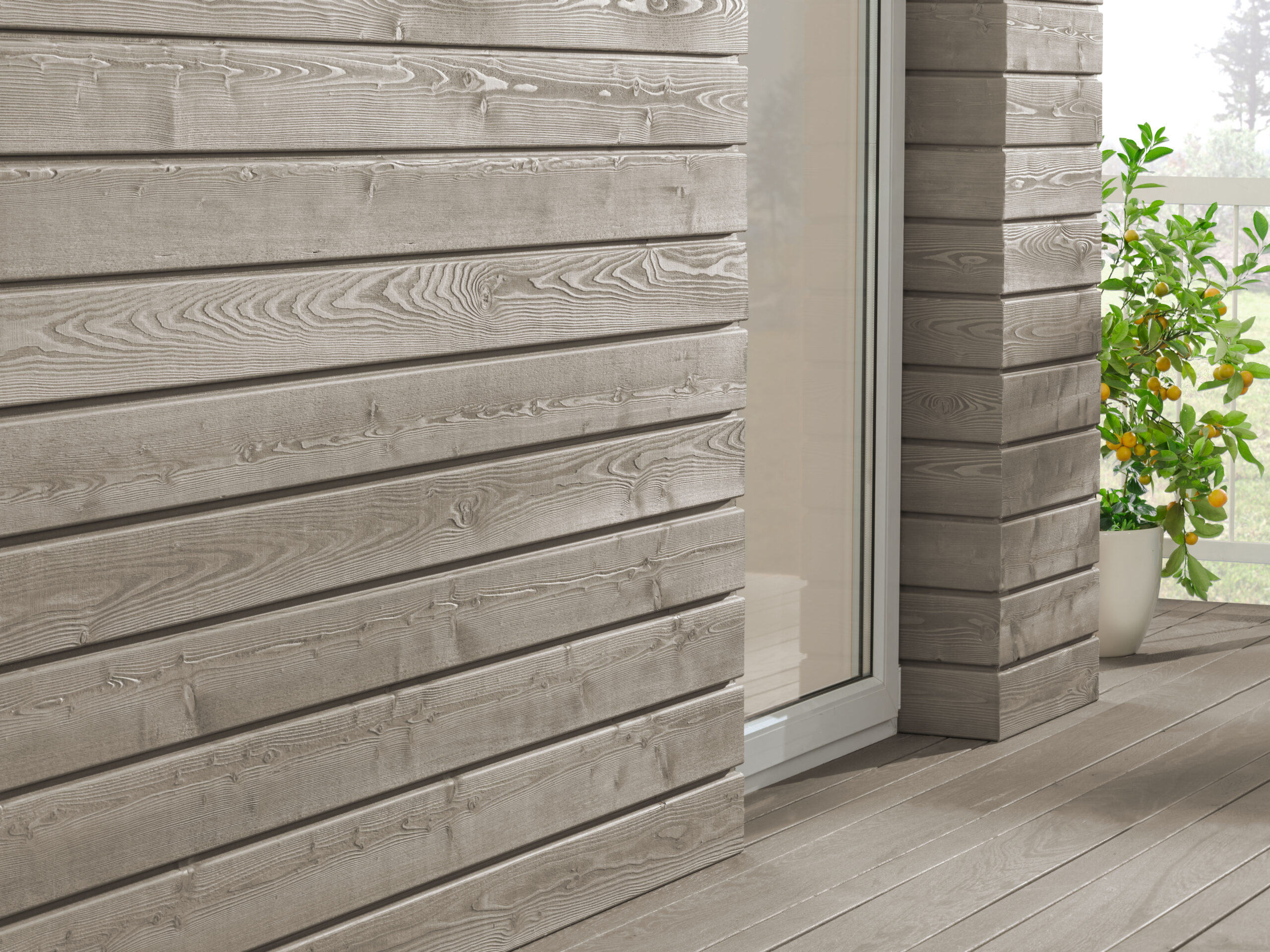 Arten von Holzfassaden 1 Holzfassade Lärche