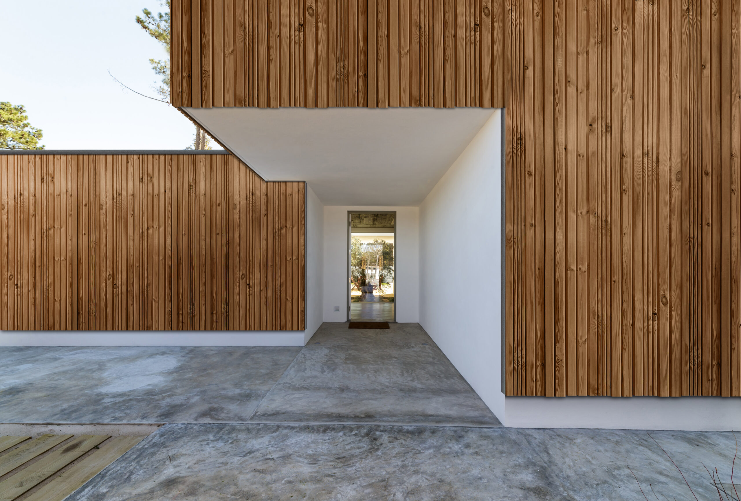 Arten von Holzfassaden 8 nordische kiefer thermo geschlossene fassade scaled