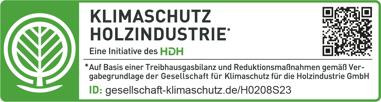 Siegel Klimaschutz Max Holzbau