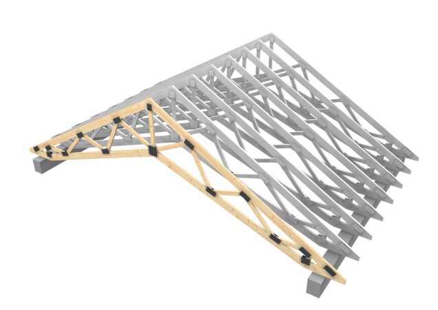 Bindertyp Scherenbinder von MAX Holzbau