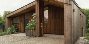 Designhaus in Holzbauweise